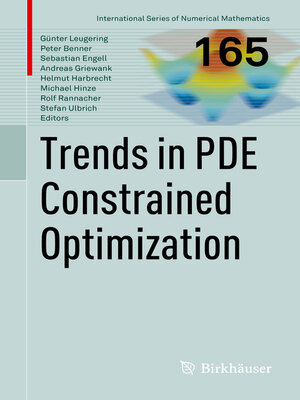 cover image of Trends in PDE Constrained Optimization